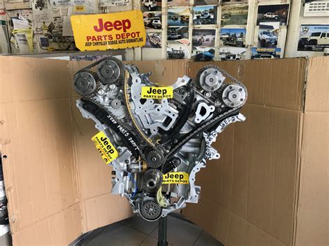 pentastar remanufactured engine  miles wrangler dodge chrysler ram jeep  sale