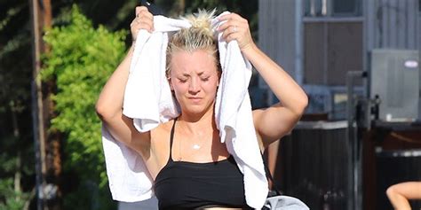 Kaley Cuoco Shows Off Her Abs After Sweaty Workout Fox News