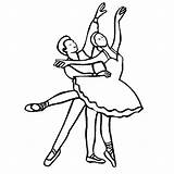 Ballet Danza Danse Coloriage Dance Ballerina Imprimer Profesiones Dessin Danseurs Colorier Ballo Leur Magnifique Entrain Kleurplaat Danseuse Dansen Coloriages Hugolescargot sketch template