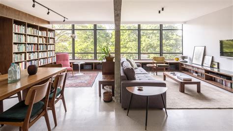 ten modernist living rooms  celebrate minimalist open plan