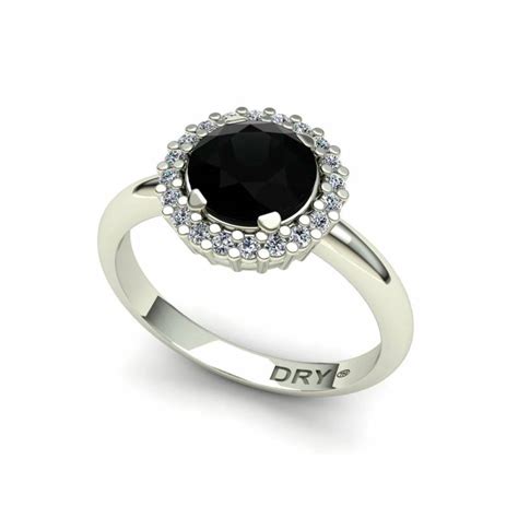black diamond ring engagement ring pepe dry
