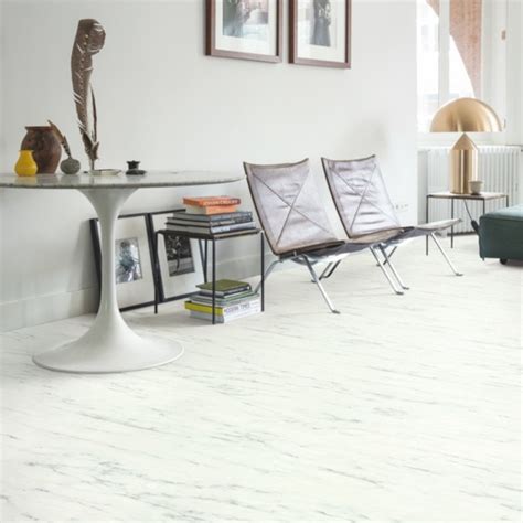 quickstep livyn ambient rigid click 5mm marble carrara white waterproof