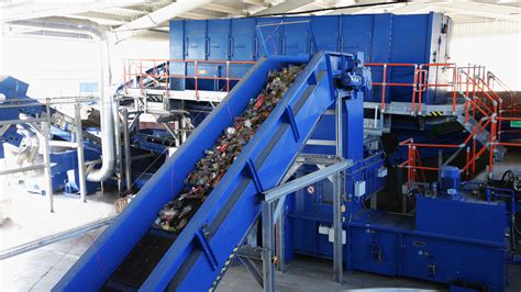 sorting plant  municipal solid waste bezner