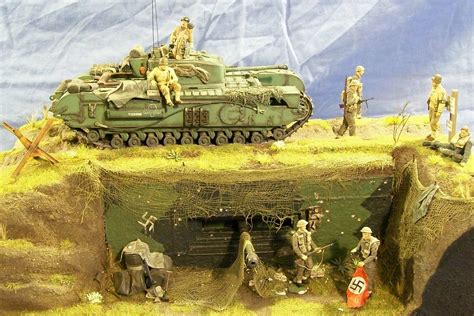 tank diorama  photo  flickriver