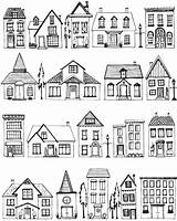 House Colouring Houses Pages Uploaded User Drawing sketch template
