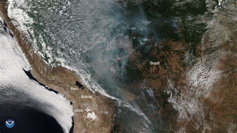 fires   amazon rainforest   noaa  noaa national environmental satellite data