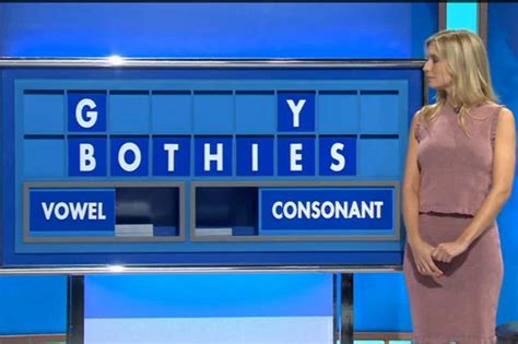 rachel riley left red faced after being forced to spell out rude word