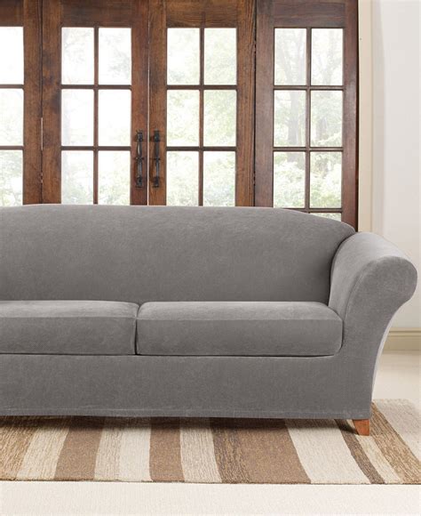 stretch pique  cushion sofa slipcover cushions  sofa slipcovers  chairs loveseat