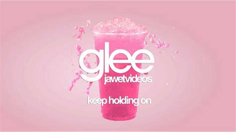 Glee Cast Keep Holding On Karaoke Version Youtube