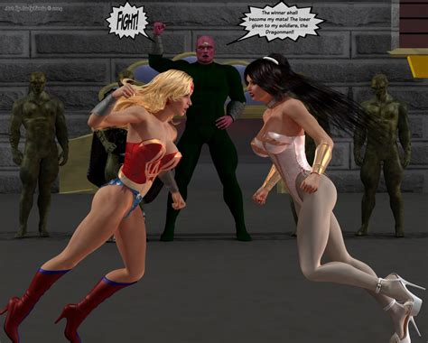 ultrawoman vs white venus superhero catfights female