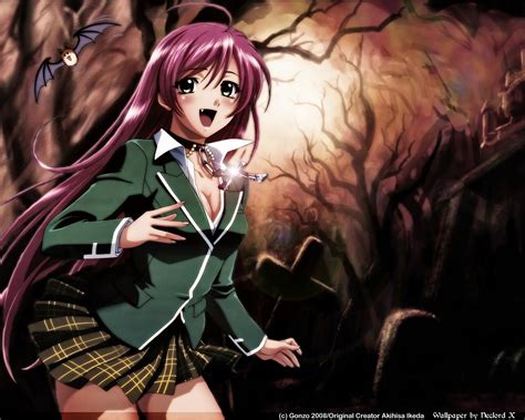 anime fan cute  anime vampire school girl