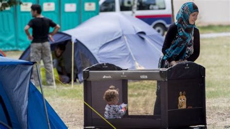 austria refugee camp branded shameful by amnesty international bbc news