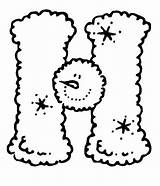 Alfabeto Buchstaben Alphabet Abecedario Invierno Natalizio Letra Hivers Moldes Snowman Cuento Logolar Megnyitás Malvorlage Lettre Coloringbookfun Navideño Blanca sketch template