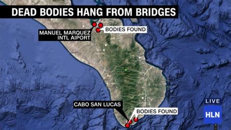 six bodies found hanged from bridges in mexico cnn