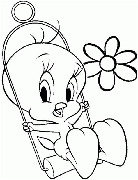 easy tweety bird coloring pages  bird  considered  today