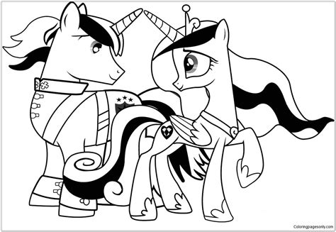 pony friendship  magic coloring page  coloring pages