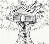 House Sketch Tree Drawing Simple Dream Tag I365art Pretty Sep sketch template