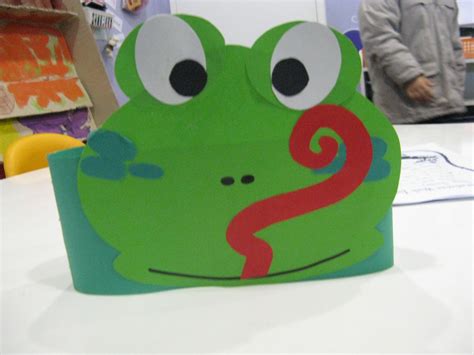 frog headband classroom craftsactivities pinterest frogs