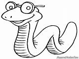 Ular Mewarnai Kartun Berkacamata Kobra Rattlesnake Snakes Coiled Abjad Clipartpanda Muslimah Koleksi Clipartmag Polos sketch template