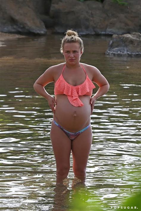 hayden panettiere pregnant in a bikini pictures popsugar celebrity photo 11