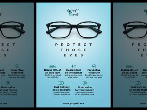 flyer design for eyewear company flyer design flyer graphic design ads