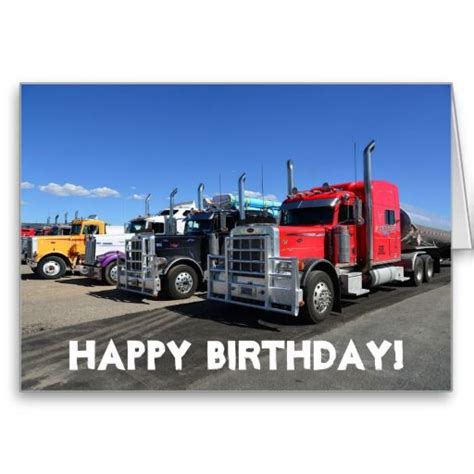 american trucks happy birthday greeting card truck stuff pinterest