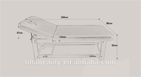Ma 41 Massage Room Furniture Wooden Thai Massage Bed Solid