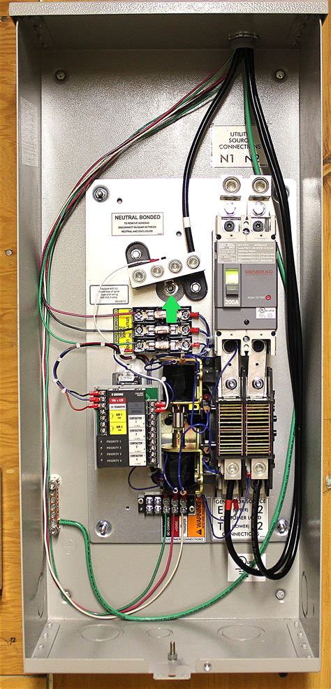 generac  amp transfer switch wiring diagram  wiring