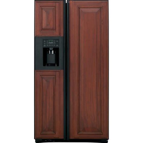 ge profile  cu ft side  side refrigerator  black counter depth psicrgxbv  home