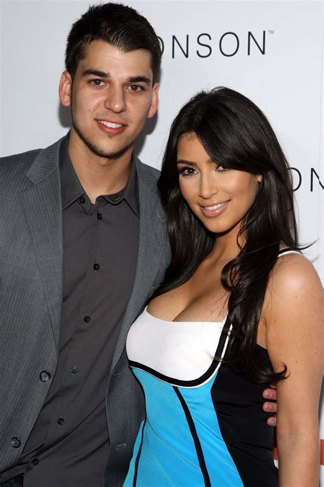 kim kardashian admits brother rob was slapped with revenge porn