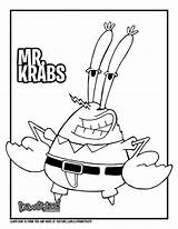 Mr Krabs Spongebob Draw Drawing Coloring Squarepants Tutorial Too Colouring sketch template