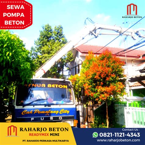 Raharjo Beton Readymix Mini Produsen Readymix Terpercaya