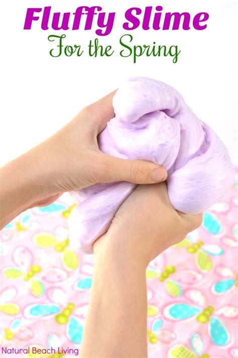 super fluffy slime recipe  contact solution natural beach living