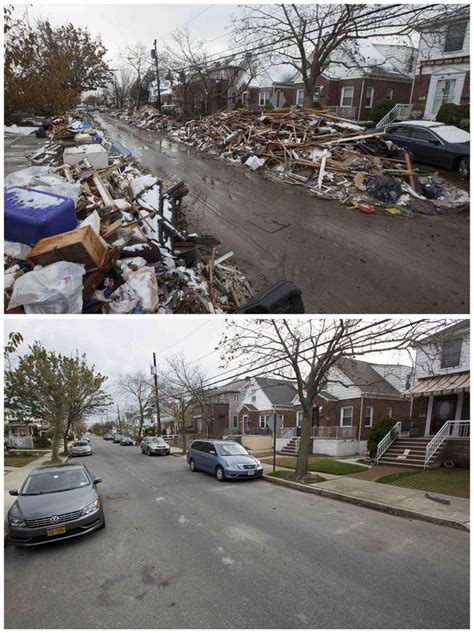 Hurricane Sandy Then And Now Pics