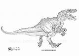 Indoraptor Pages Bettercoloring sketch template