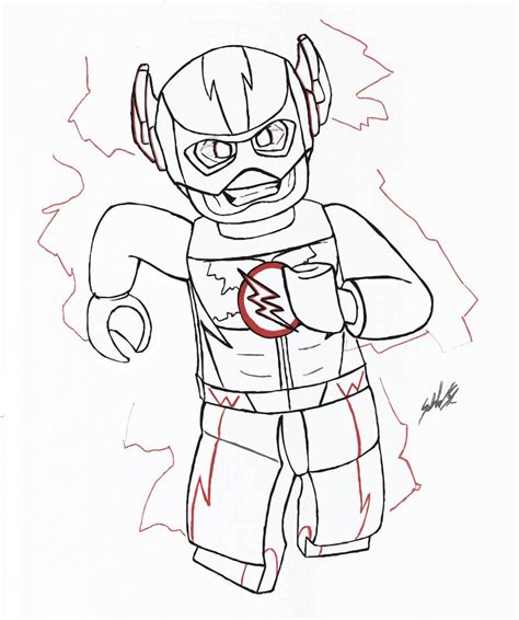 lego dc flash coloring pages coloring pages