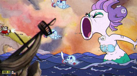 Cuphead Cala Maria Coloring Pages Coloring Wall