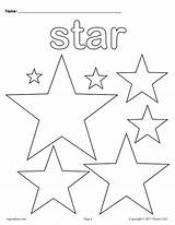 Coloring Star Pages Choose Board Preschool sketch template