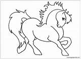 Coloring Kids Pages Girls Online Color Horse Quarter Easy Printable Print Girl Printables Latest Popular Cavalos Partir Guardado sketch template