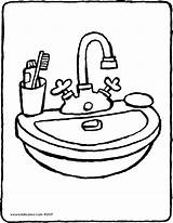 Wash Basin Drawing Clipartmag sketch template
