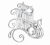 Wind Pages Willows Coloring Template Printable sketch template