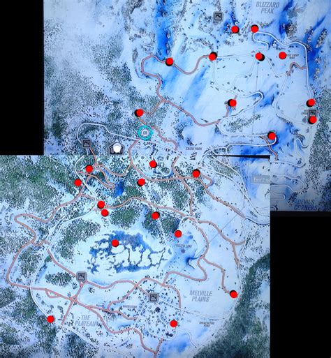 blizzard mountain collectables map forza