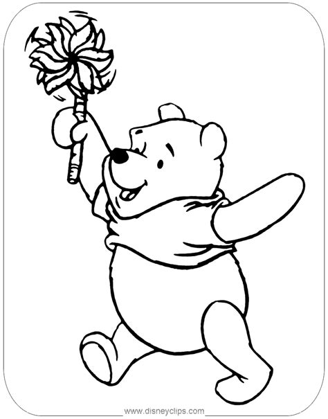 winnie  pooh coloring pages disneys world  wonders