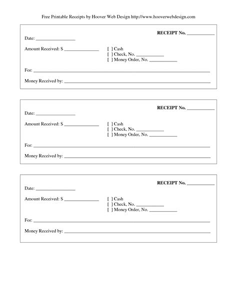 formularios de recibo imprimibles  receipt template receipt