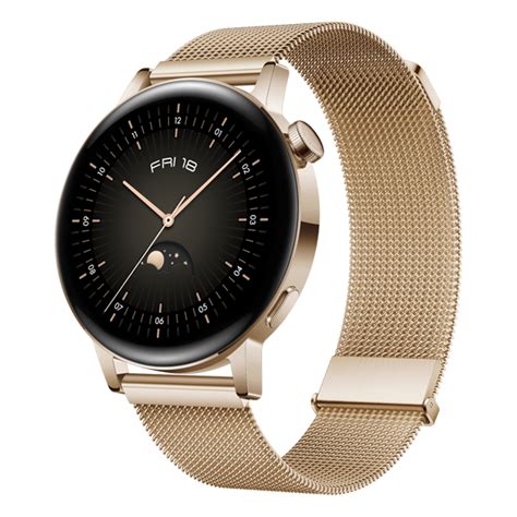 Huawei Watch Gt3 Elegant Gold Milanese Strap 55027151 Magazin Online