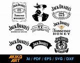 Daniels Svg Dxf Whiskey Include Cricut sketch template