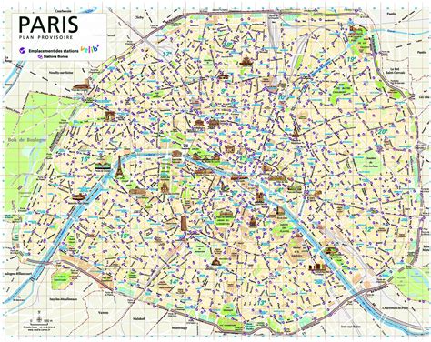 stadsplan parijs fietsen door parijs boekuwhotelnl