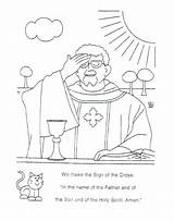 Mass Coloring Pages Catholic Parts Massachusetts Color Getdrawings Getcolorings Colorings sketch template