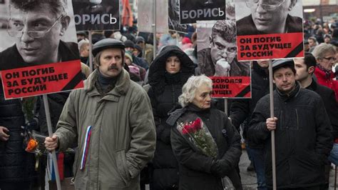 Thousands March In Moscow To Mourn Slain Boris Nemtsov Fox News