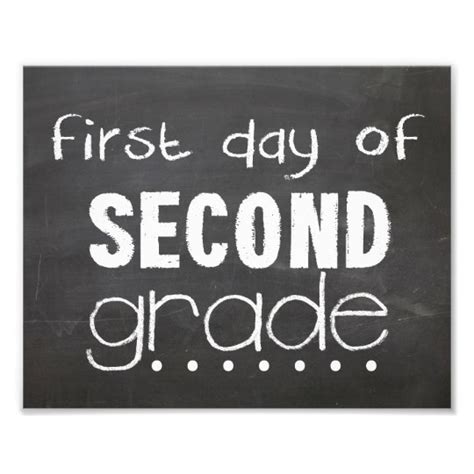 day   grade chalkboard sign zazzlecom